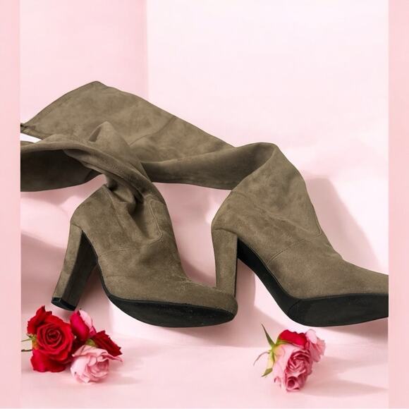 Steve Madden Elegant Taupe Women's Boots 7.5 - Picture 3 of 3